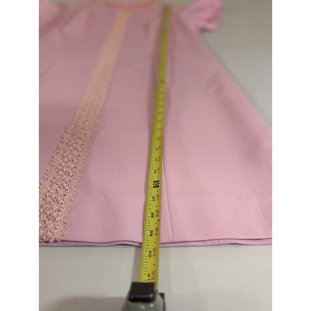 Vintage 1960s Alfred Werber Pink Coat Dress Set No Size Tag - Picture 14 of 16